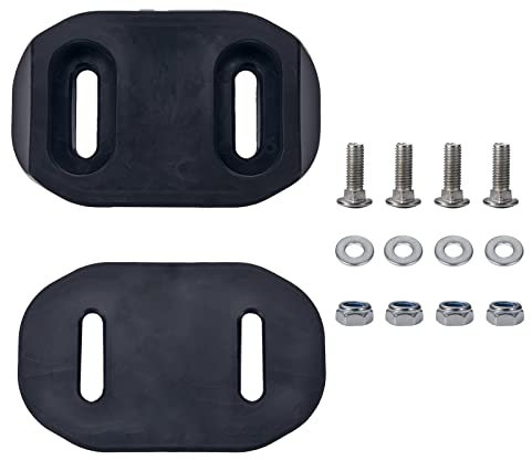 Schneefräse Polyethylen Skid Shoes 72600300 2er-Pack mit Montage-Hardware-Kit für Ariens Universal 2-stufige Schneewerfer 01028600 02483859 24599 2483859 106500