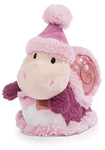 NICI Kuscheltier Schnecke pink SOA 22cm stehend Green