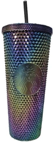 Starbucks Halloween 2023 Oil Slick Rainbow Iridescent Venti Tumbler 680,4 g