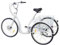26 Zoll Faltbares Dreirad Fahrrad, 6 Gang 3 Räder Tricycle mit Manuelle Klingel und Korb Verstellbarer Dreirad für ältere Menschen, Mädchen, Jungen, Herren und Damen
