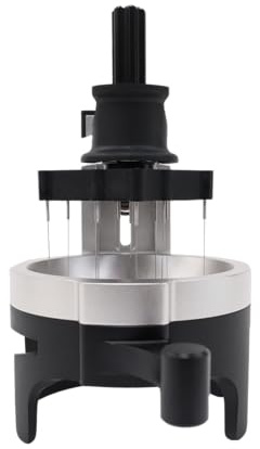 Barista Hustle AutoComb, herramienta de distribución Espresso WDT, agitador de espresso de 12 agujas, profundidad de aguja ajustable, compatible con la mayoría de cestas y portafiltros de 58 mm,