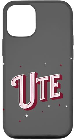 Hülle für iPhone 14 Ute Namen personalisiert