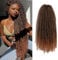 Auxemuen 20Inch Marley Twist Braiding Hair 6Packs Marley Twist Hairs Long Cuban Hair Marleys Afro Kinky Curly Twists Faux Locs Crochet Synthetic Crochet Braids Hair Extensions (T30)