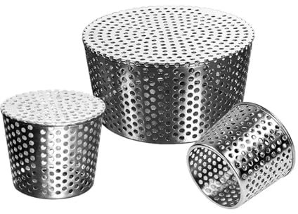 Generisch Dachrinnenschutz Dachrinnen Laubschutz Laubsieb Φ50-200mm Edelstahl Laubfanggitter Regenrohrschutz Für Dachrohre(75mm/3in)