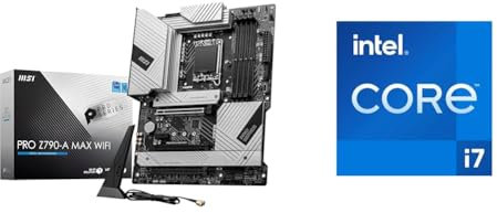 MSI PRO Z790-A MAX WIFI Motherboard + Intel® Core™ i7-14700KF Desktop Processor 20 cores
