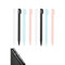 Stylet DS,8PCS Stylets Tactiles pour NDS, 3DS Lite, DSL, NDSL - Accessoires de Jeu Précis et Durables en 4 Couleurs (Noir, Blanc, Rose, Bleu) pour Améliorer Votre Expérience de Jeu