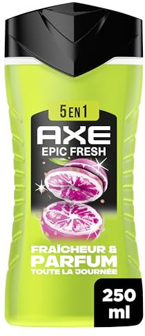 Axe Suprême Gel Douche Homme 5-en-1 Epic Fresh 250ml
