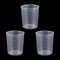 Gosknor 3 Uds Tazas Medidoras de Arroz Olla Arrocera, 100ml Transparentes Plástico Taza de Lavandería para Lavar la Ropa para Cocina Medir Ingredientes Secos y Líquidos