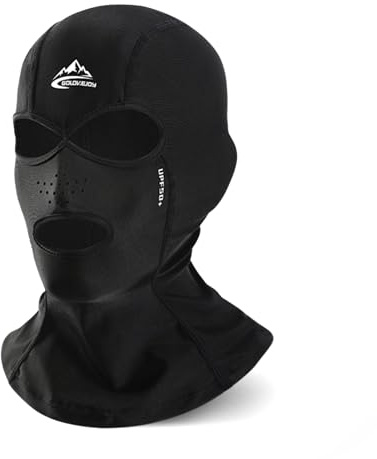 TAGVO Schnelltrocknende Sturmhaube, EIS Seide Erfrischend Atmungsaktiv Schwimmen Wellenreiter Anti UV Gesichtsmaske, Outdoor Sandy Shore Sport Balaclavas für Jugendliche/Männer/Frauen
