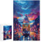 1000 teiliges Puzzle für Erwachsene buntes Taj Mahal Holzpuzzle für Erwachsene und Kinder Stressabbau Tool 75 x 50 cm