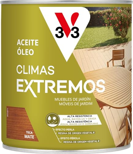 V33 Teca-Öl für extreme Klimas, matt, 750 ml