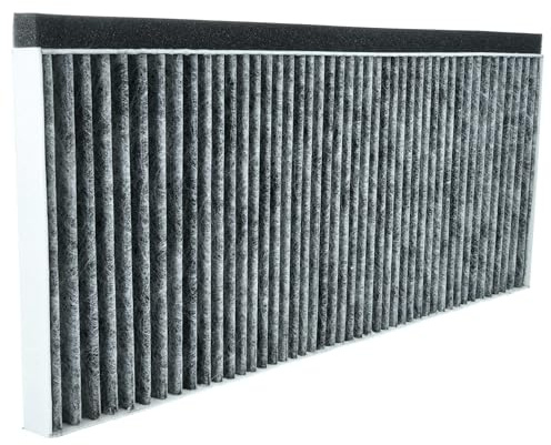vhbw Aktivkohlefilter kompatibel mit Bosch DFS067A51C | DFS097A51, DFS097A51B, DFS067A51, DFS067A51B Dunstabzugshaube - 45,5 x 20,0 x 2,3 cm