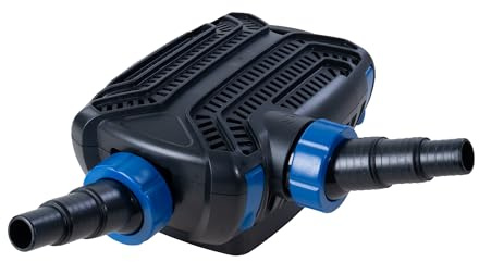 AquaForte CTF 7.000 Aquarium, Teichpumpe, Bachlaufpumpe GR134 | 7 m³/h | 4.6 m Förderhöhe | 50W | 220-240V