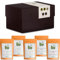 Tés Chinos Gourmet Caja Regalo - Tés De Hoja Suelta Para Entendidos - Degustación Tés Gourmet Chinos - 4 Muestreadores Té 30 G Y 20 G Aguja Plata