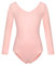 FONLAM Balletttrikot Mädchen Ballettkleidung Turnanzug Mädchen Langarm Gymnastikanzug Tanztrikot Kinder (7-8 Jahre, Rosa)