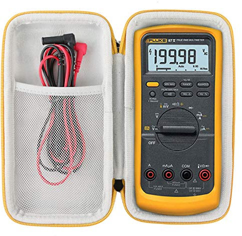 Khanka EVA custodia viaggi borsa portaoggetti per Multimetro digitali Fluke 87 V