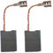 2 spazzole di carbone per motore, 7 x 17 x 23 mm, per smerigliatrice angolare Hitachi G23SC3 G23SCT G23SCY G23SE2 G23SEY G23SF2 G23SS2 G23U G23U2 sostituisce 999089 999061