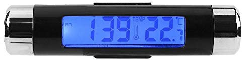 Broco Multifunktions-Auto-elektronische Taktgeber Thermometer LED-Hintergrundbeleuchtung Digital Display