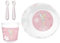 TIGEX Coffret vaisselle micro-ondes Fée Clochette pour bébé