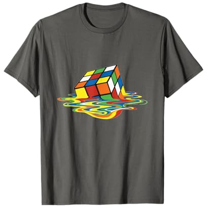 Party Elite - Schmelzender Zauberwürfel - Cool - Fun - Damen, Herren, Kinder - Grau - S