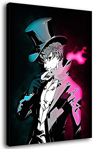 Persona 5 P5 RPG Rollenspiele Poster Leinwand Druck Home Decor Gemälde Wandkunst Bilder Geschenke Schlafzimmer Dekor Poster D10