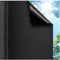 Lifetree Blackout Window Film Privacy: 96% Total Light Blocking Self-Adhesive Black Frosted Window Film for Glass Windows No Glue Static Cling for Baby Nursery, Day Sleeping (Black, 44.5 * 300cm)