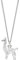 GLOWYBOX LAMA Kette 925 Sterling Silber Anhänger Charm Lama/Alpaka Geschenk Damen nickelfrei Echtschmuck Goldschmiede Handarbeit handmade Schmuck amazon ALPAKA Kinderschmuck Silber Geschenk Kommunion