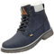 Mishansha Donna Stivali da Neve Uomo Caloroso Scarponcini Invernali Unisex Impermeabile Trekking Scarpe, Blu 40