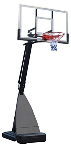 Kids Youth Basketball Hoop, Manual Adjustment Height 145-215cm, Indoor And Outdoor Portable Basketball Hoop