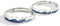 Musihy Verlobungsringe, Eheringe 925 Paarpreis Verstellbare Ringe Liebe Zur Stadt Herr Ring Ring Jewelry