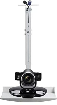 SISWIM Beamerhalterung Universal-Projektor-Aufhänger for Videokonferenz-Aufhänger, Kamera-Aufhänger, Decken-Hebehalterung, Tablett, Projektor-Aufstelltisch Beamer Ständer (Color : 91-170cm White)