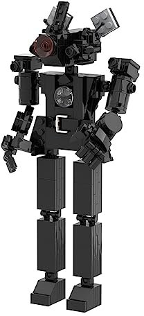 Jilijia Toilet Men Building Block Kit,Cameramen TV man/Speakerman/Titan TV man Action Figure,Anime Game Building Block Figurine Ornaments Gift