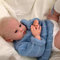 Bambole Reborn Femmine Bambole Reborn Originali Realistiche Reborn Baby Doll 19 pollici Nata di nuovo Bambola Occhi Aperti Bionda Sembra un vero bambino