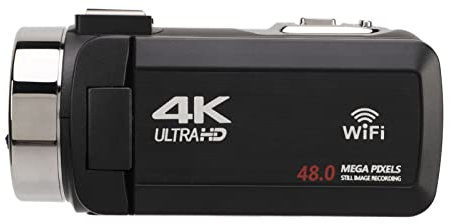 Videocamera 4K Ultra HD, videocamera digitale con zoom digitale 18x per record di crescita del bambino per viaggiare