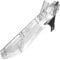MRNHA 10Inch Stand Table Saw Protective Cover, Anti Dust Case Clear Plastic Guard Dispensing Knife Universal