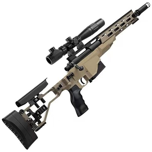 M40A6 Sniper Blaster Mit Schaumstoff-Spielzeug | 20 Weiche Bälle, Sucker Und Teleskop Verstellbar | Spielzeugpistole Mit Auswurfmagazin