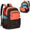 Fasrom Strandtasche xxl Familie Strand Rucksack Badetasche Damen Herren Strandtasche Wasserdicht Groß Orange