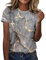 Jingmcdy Tages Angebote Sale Damen Blusen Mit Gummizug Am Saum Damen Longbluse Grau Tshirt Damen Sommer Blau Top Damen Sommer Set Musselintuch Damen XXL Bluse Azurblau Damen Meine Bestellungen Sale