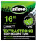 Slime Cámara Interior de Bicicleta con Sellante de Pinchazos, Sellado Autónomo, Prevenir y Reparar, Válvula Schrader, 16 x 1.1-1.4 Tubo, Negro