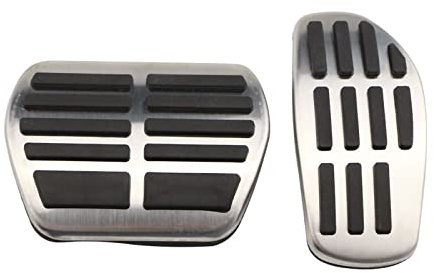 Repose-Pied Pédale pour Nissan pour X-Trail T32 St 2014 2015 2016 2017 2018 2019 2020 Pédales De Voiture À MT Frein D'accélérateur Patins De Pédale Antidérapants Marchepied(2 PCS)