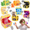 Leksakber Montessori Bauernhof-Tiere Fingerpuppen Baby Zoo Lernspielzeug ab 1 Jahr Geschenk Junge Mädchen
