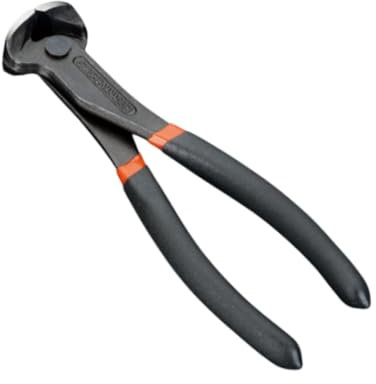 Qianly Endschneiden Der Nipperzange, Nagelabzieher Werkzeugzange, Home End Nipper Zange für Holzbearbeitung, Nagelentferner für Nagel Ziehen, Installation, 18cm