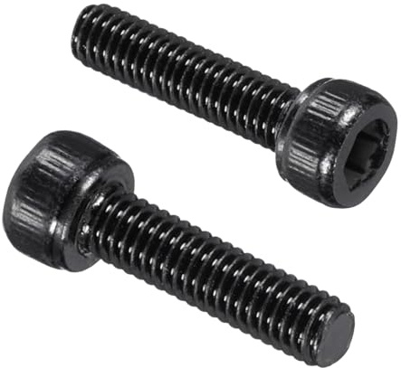 PATIKIL 50Pcs Tornillos de Cabeza Hueca Hexagonal M3 x 12mm, Grado 12.9 de Acero al Carbono, Óxido Negro, Roscado Completo, Tornillos para Reparación de Maquinaria