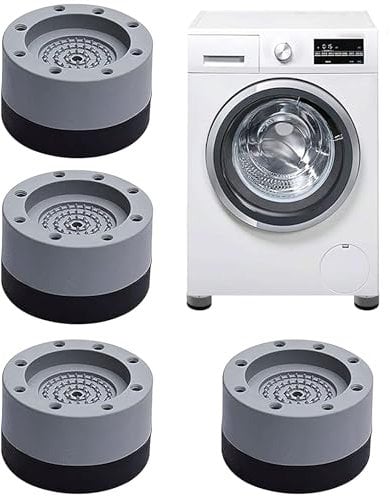 Piedini Antivibrazione Lavatrice,4 Pcs Piedini Antivibrazione Lavatrice Antiurto Antiscivolo Universale Tappetini Antivibrazioni per Lavatrice Per in Frigoriferi Lavatrice E Asciugatrice
