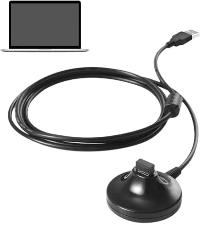 USB ANT Receiver – Tragbarer USB ANT + Stick Dongle Adapter | Indoor Cycling Data Übertragung | Bike Cadence Speed and S & C kompatibel Dongle Set für Home Fitness Training und Training Equipment