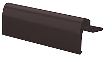 MS Beschläge Glass folding handle Terassentuergriff Balcony door handle Pull handle made of Aluminium - Brown - RAL 8019