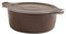 Eschenbach Porzellan Group Cook & Serve Topf mit Deckel 4, 00 l/ 24 cm Kochtopf aus Porzellan, Nougat, 2-Einheiten