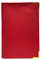 LOLUNA® Porte-Carte Simple 1 à 2 Carte Compact en Cuir Existe en Plusieurs Couleur pour Homme et Femme - Rouge