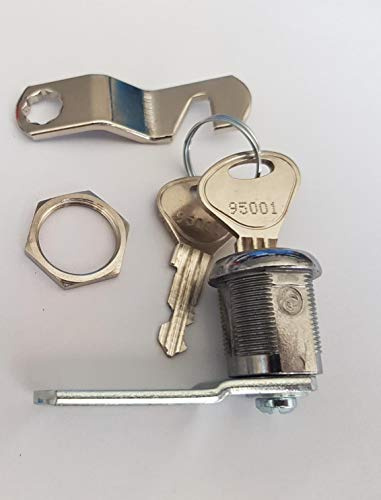Lowe and Fletcher 1436 20mm Round Cam Lock Keyed to Differ