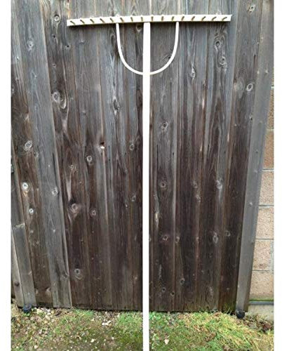 Handmade Wooden Landscape Hay Rake 16 Tines